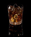 Whiskey with ice