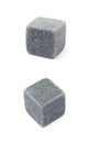 Whiskey stone cube isolated