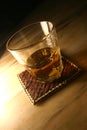 Whiskey Tumbler on Mat