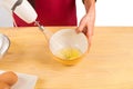 Whisking eggwhite Royalty Free Stock Photo