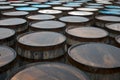 Whisky Barrels Royalty Free Stock Photo