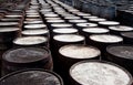 Whisky barrels Royalty Free Stock Photo