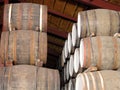 Whisky barrels Royalty Free Stock Photo