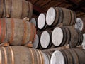 Whisky barrels Royalty Free Stock Photo