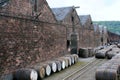 Whisky barrels, Scotland