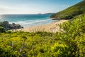 Whisky bay beach and ocean in Wilsons promontory national park