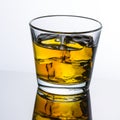 Whisky Glas mit eiswÃÂ¼rfeln