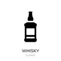 whisky icon in trendy design style. whisky icon isolated on white background. whisky vector icon simple and modern flat symbol for