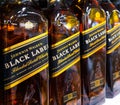 Whisky Johnie Walker Black Label Royalty Free Stock Photo