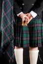 Whisky and kilt