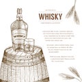 Whisky template.