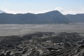Whispering sands at mount Bromo, Jave, Indonesia Royalty Free Stock Photo