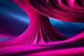 Whispering winds: Unveiling the Secrets of Magenta-Pink Satin Texture\'s Unpredictable and Chaotic Folds with Generative AI