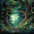 Whispers of the Canopy: Ancient Tales Amongst the Trees