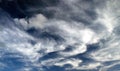 Whispy Clouds Royalty Free Stock Photo