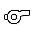 Whistle blower icon Royalty Free Stock Photo
