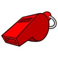 Whistle Royalty Free Stock Photo