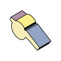 Whistle isometry icon