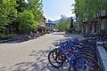 Whistler - Canadian  Ski Resort town approximately 125 kilometres north of Vancouver Royalty Free Stock Photo
