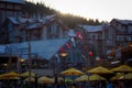 Whistler Village in British Columbia Canada Royalty Free Stock Photo