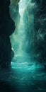 Whistlerian Cave: A Hyper-detailed Animation Of A Serene Waterflow