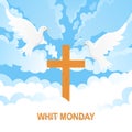 Whit Monday background