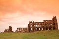 Whitby Abbey castle Royalty Free Stock Photo