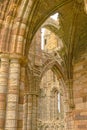 Whitby abbey ruin, yorkshire, uk.