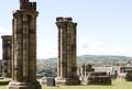 Whitby abbey ruins in north Yorkshire U.K. Royalty Free Stock Photo