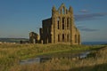 Whitby Abbey - 13th-century Benedictine Church, but originally founded in 657, North Yorkshire, England Royalty Free Stock Photo