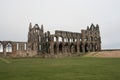 Whitby Abbey, Yorkshire on a cloudy day