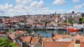 Panoramic View of Historic Whitby Harbor in Northern England Royalty Free Stock Photo