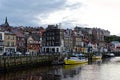 Whitby on the North Yorkshire coast, England Royalty Free Stock Photo