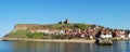 Whitby fishing town and Abbey, North Yorkshire