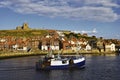 Whitby harbor Royalty Free Stock Photo