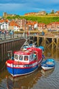 Whitby harbor, East Yorkshire