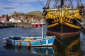 Whitby Harbor - North Yorkshire - United Kingdom Royalty Free Stock Photo