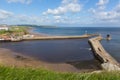 Whitby harbour and coast North Yorkshire England uk Royalty Free Stock Photo