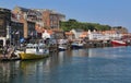 Whitby harbour, UK Royalty Free Stock Photo