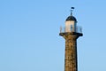 Whitby lighthouse with copy space