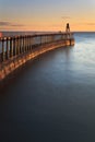 Whitby Pier 6 Royalty Free Stock Photo