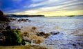 Whitby sandsend beach Royalty Free Stock Photo