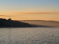 Whitby seascape in Yorkshire England UK Royalty Free Stock Photo