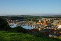 Whitby a seaside town with a harbour, North Yorkshire, England Royalty Free Stock Photo