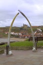 Whitby whalebones Royalty Free Stock Photo
