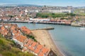 Whitby in Yorkshire Royalty Free Stock Photo