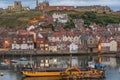 Whitby in Yorkshire Royalty Free Stock Photo