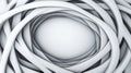 A white abstract background with a bunch of wavy lines, AI Royalty Free Stock Photo