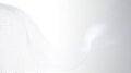 White abstract background displaying flowing mesh pattern, creating elegant minimalist atmosphere with dynamic waves and Royalty Free Stock Photo