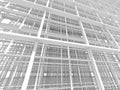 White abstract Construction architecture background Royalty Free Stock Photo